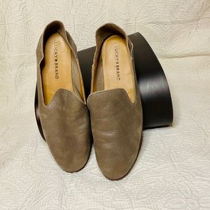 Lucky Brand Taupe Cahill Loafer